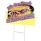Signmission Rib-Eye Steak Sandwich Die Cut Yard & Stake plastic window, 2436-Rib-Eye Steak Sandwich C-DC-2436-DS-Rib-Eye Steak Sandwich19 - alternate 1